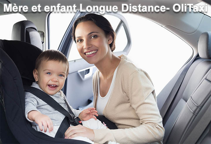 Mère et enfant longue distance - OLITAXI