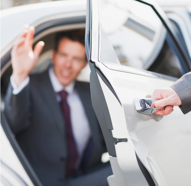 Taxi homme d'affaires - business
